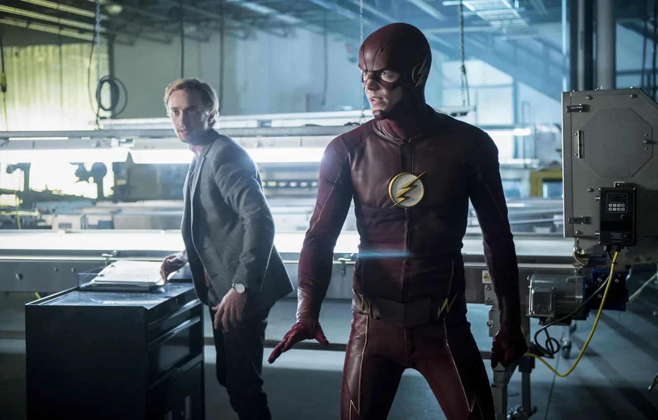 Photo wallpaper man, hero, yuusha, tv series, The Flash