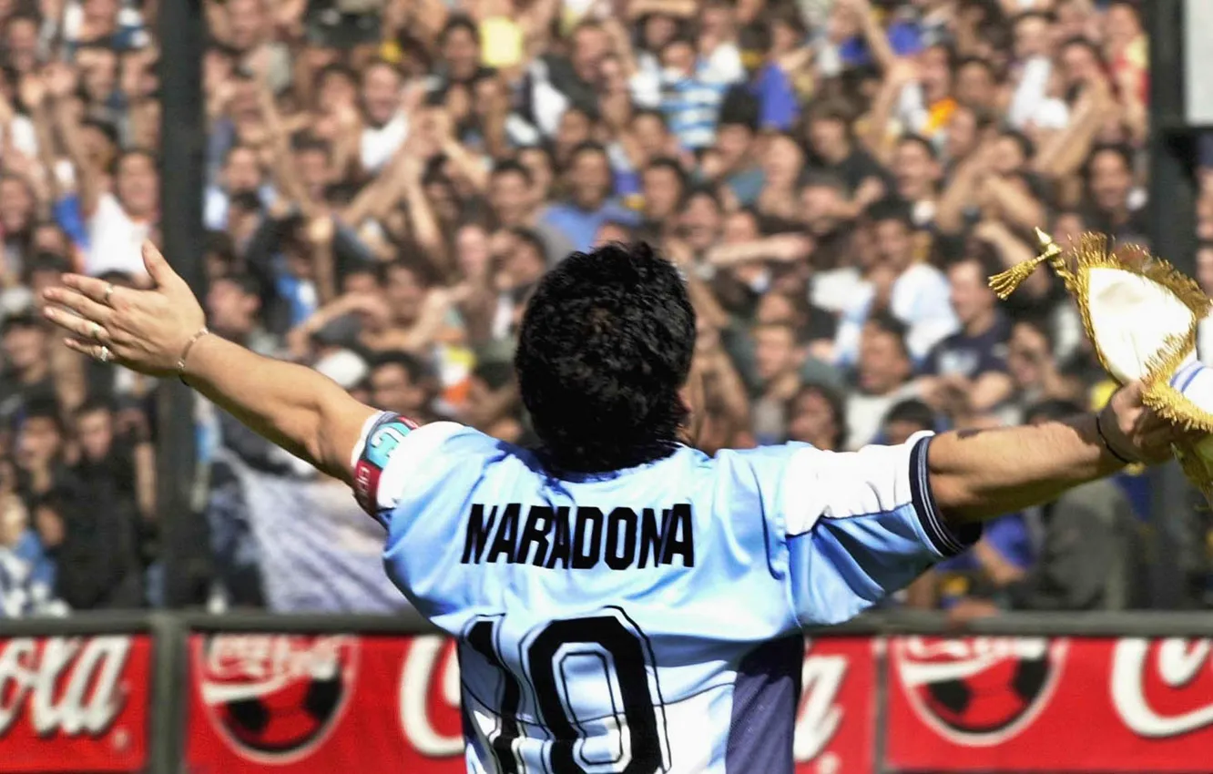 Photo wallpaper capitan, Diego Armando Maradona, Argentine football player