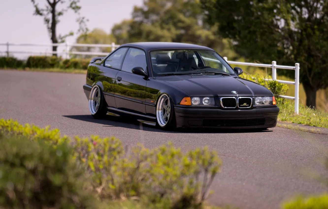 Photo wallpaper BMW, Coupe, E36, AC Schnitzer, 318IS, Stens