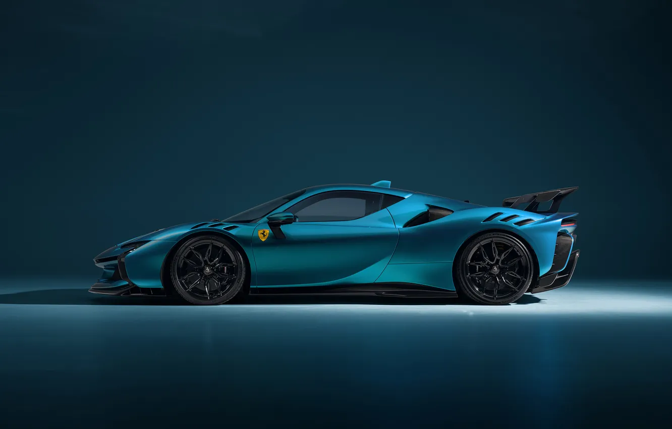 Photo wallpaper Ferrari, Road, Novitec, SF90XX