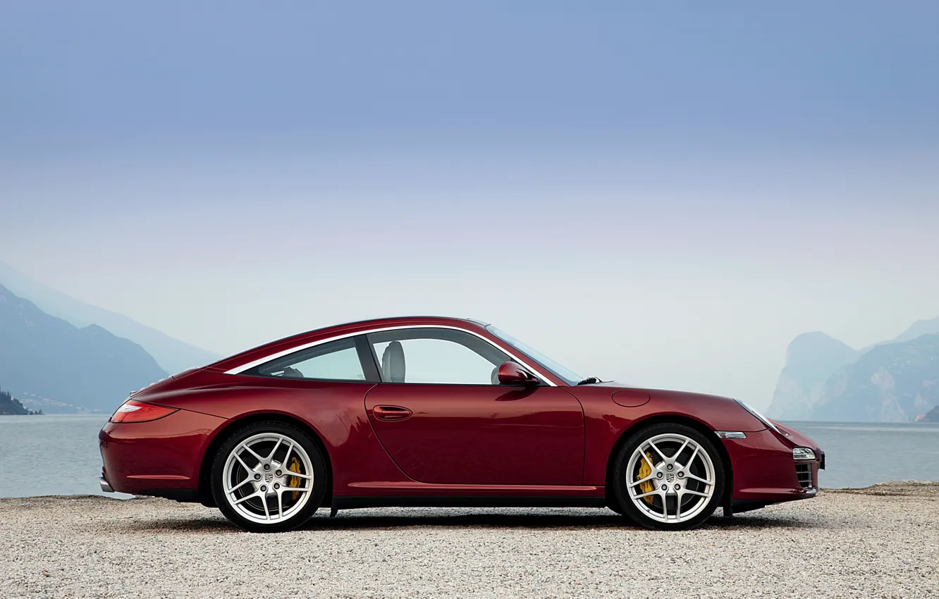 Photo wallpaper 911, 997, Porsche, side view, 997.2, Targa, Targa, Targa 4S