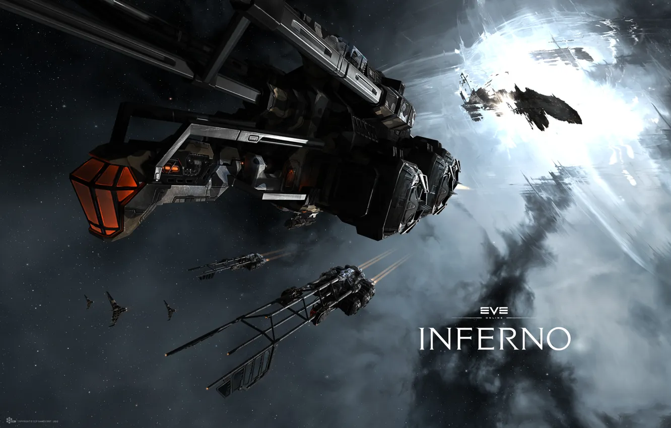 Photo wallpaper space, fiction, eve