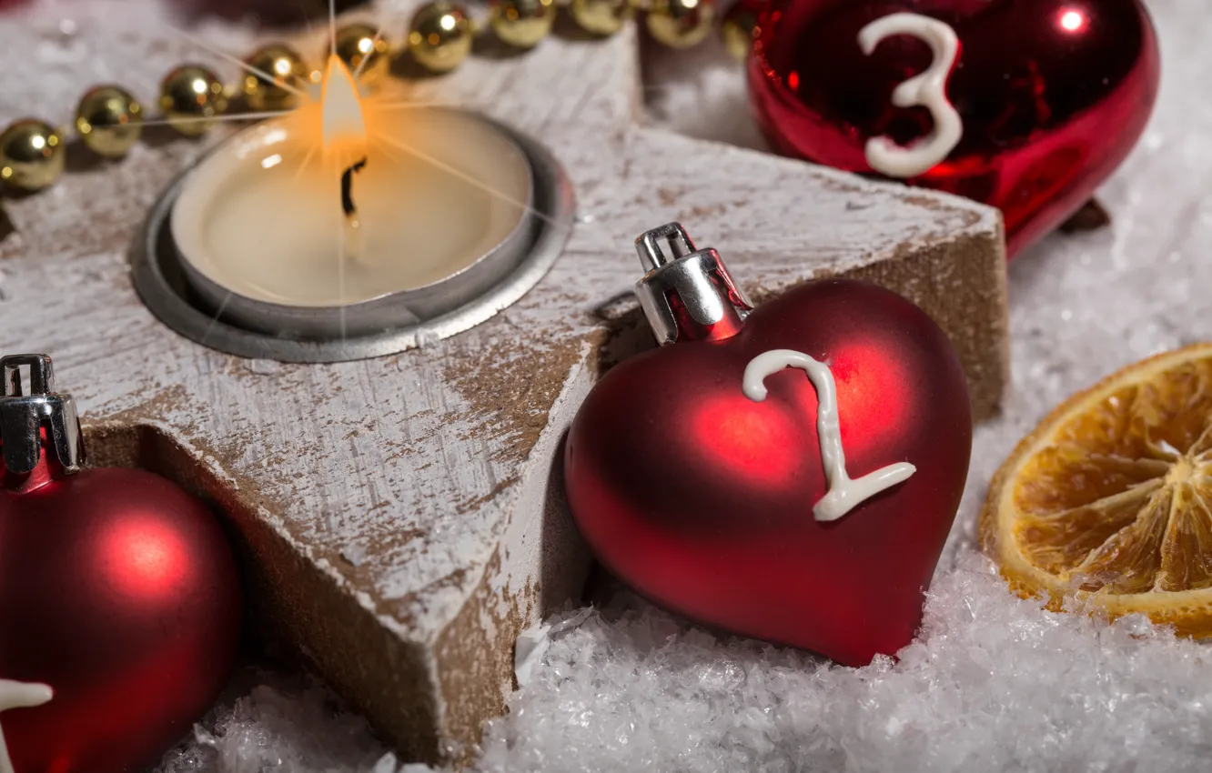 Photo wallpaper balls, decoration, holiday, new year, Christmas, Christmas, New Year