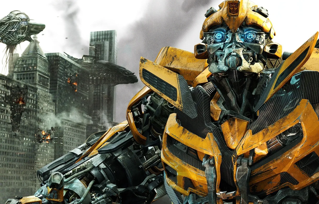 Photo wallpaper fiction, robots, Transformers, the movie, the Autobots, Bumblbee, Bumblebee, Michael Bay