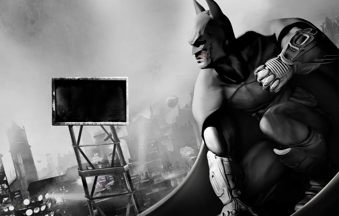 Photo wallpaper hero, Batman, games, arkham city