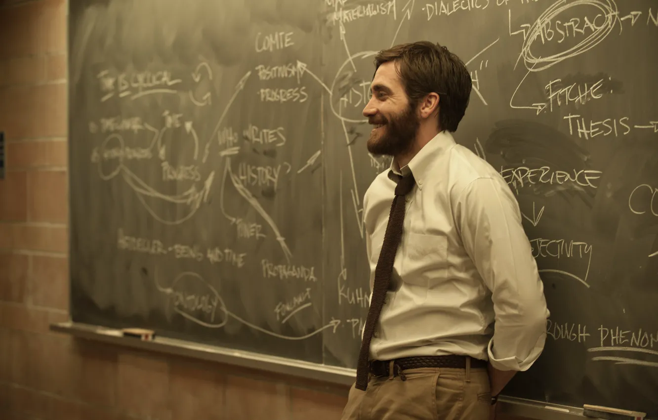 Photo wallpaper the film, actor, Board, character, Jake Gyllenhaal, Professor, 2013, Enemy