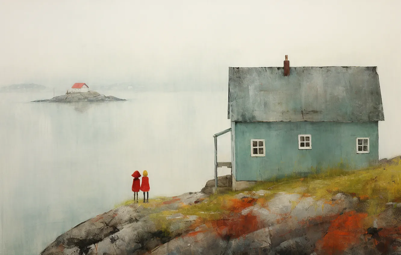 Photo wallpaper shore, home, picture, Martin Sercombe