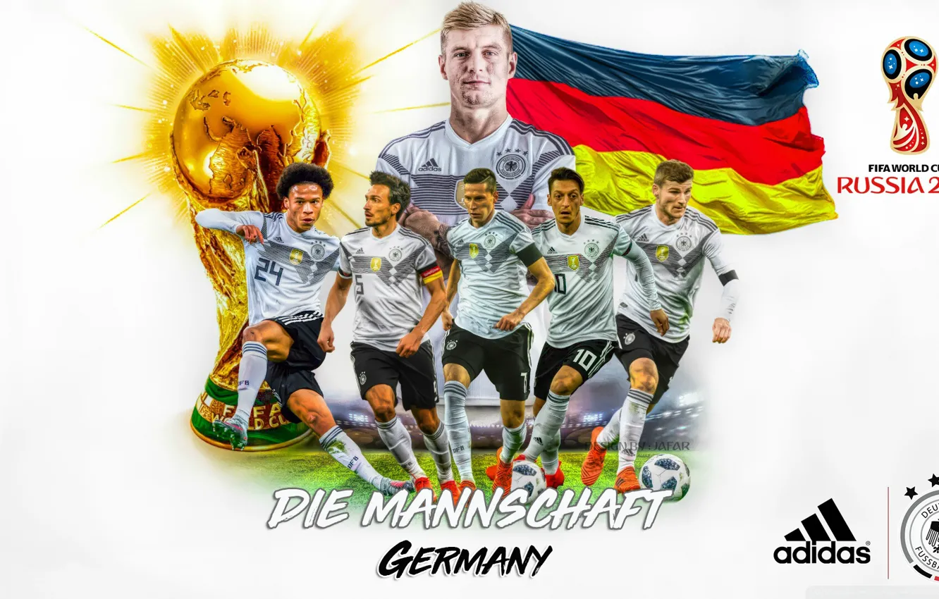 Photo wallpaper football, Germany, 2018, the world Cup