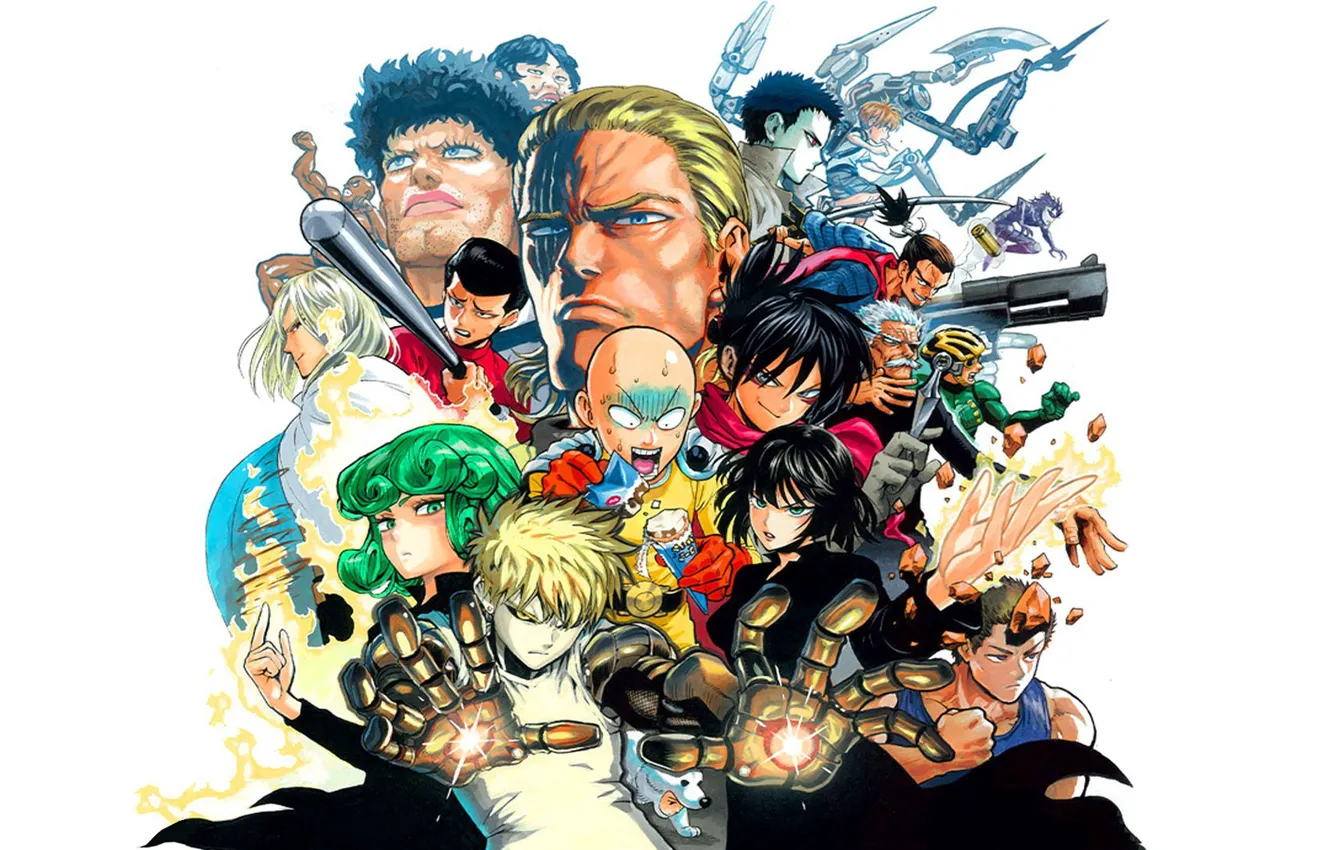 Photo wallpaper anime, man, hero, asian, manga, japanese, oriental, asiatic