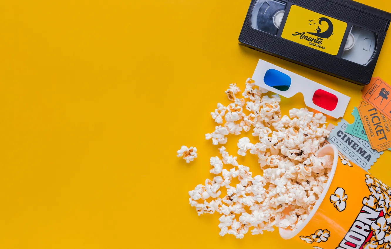 Photo wallpaper logo, filme, lover, pipoca