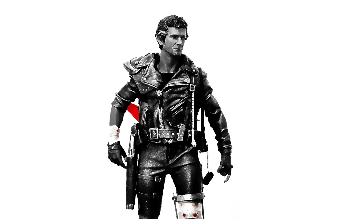 Photo wallpaper art, Mel Gibson, Road warrior, Mel Gibson, Mad Max 2, Mad Max 2