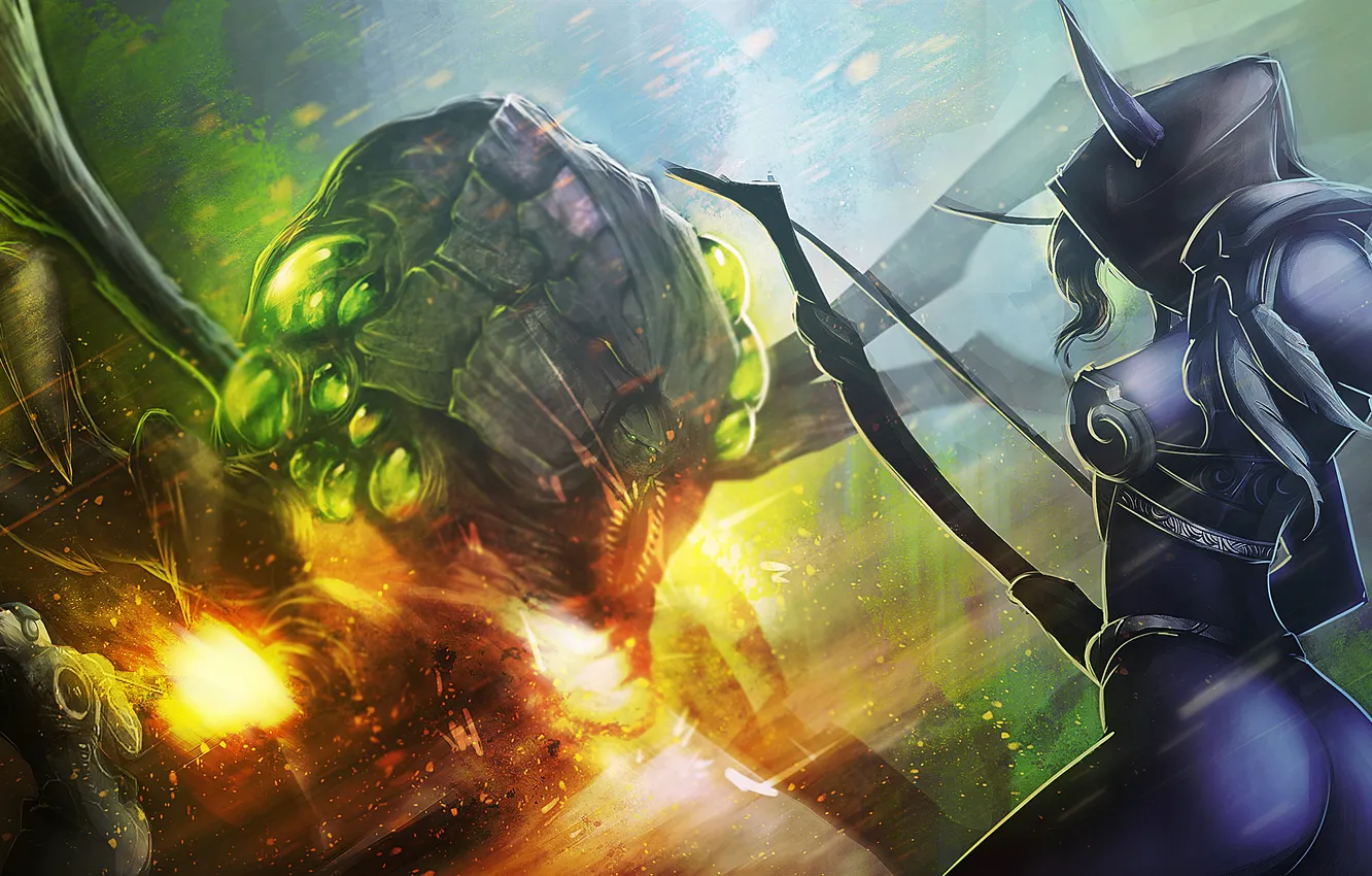 Photo wallpaper starcraft, Blizzard, warcraft, Nova, Sylvanas, Heroes of the Storm, nova terra, Abathur