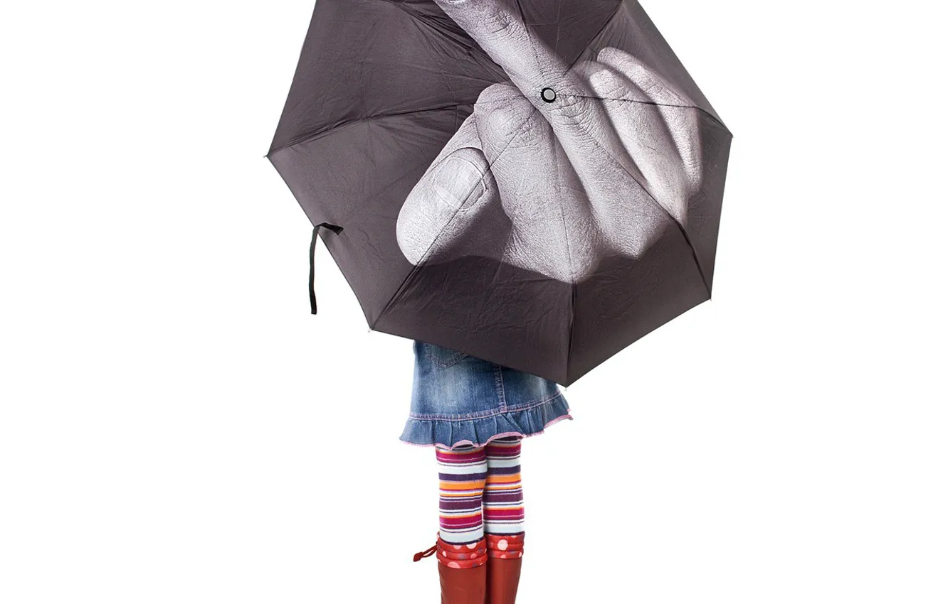 Photo wallpaper umbrella, FAK, girl, Lebedev, vfuck, fuck