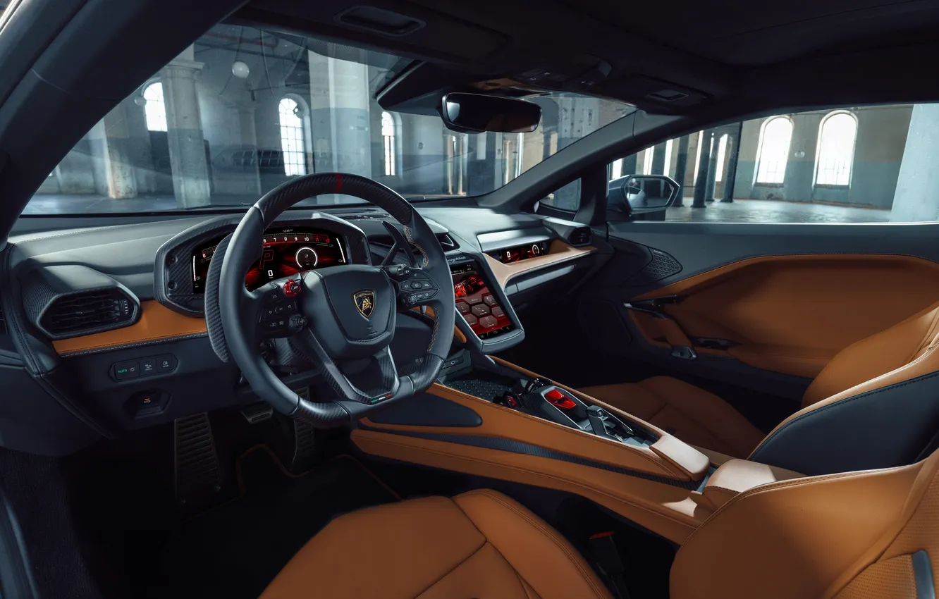 Photo wallpaper interior, Lamborghini, supercar, Supercar, 2024, Lamborghini Daredevil, Rash