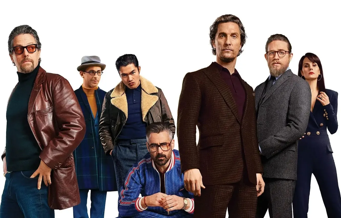 Photo wallpaper Characters, gentlemen, the film, Guy Ritchie