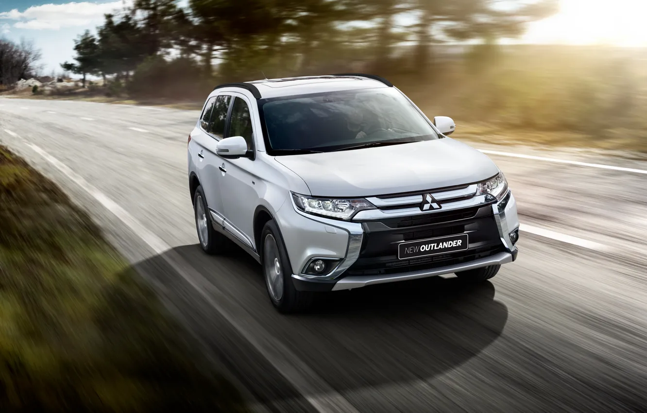 Photo wallpaper Mitsubishi, Mitsubishi, Outlander, 2015, Outlander, BR-spec