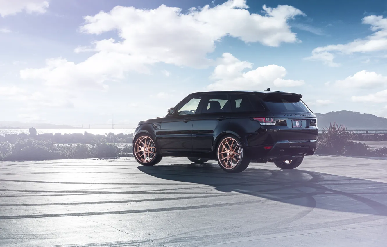 Photo wallpaper Land Rover, Range Rover, Car, Sport, SUV, Wheels, Before, Rear