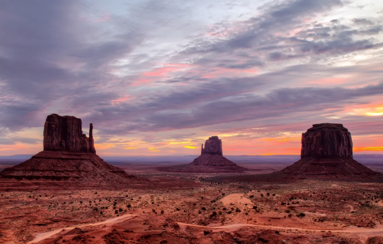 Photo wallpaper the sky, earth, quarry