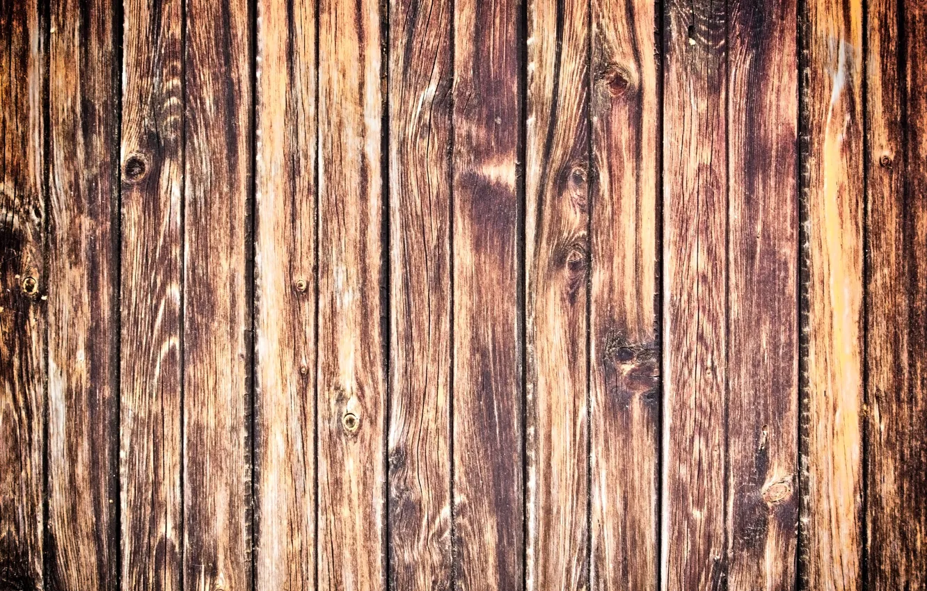 Photo wallpaper wood, brown, pattern