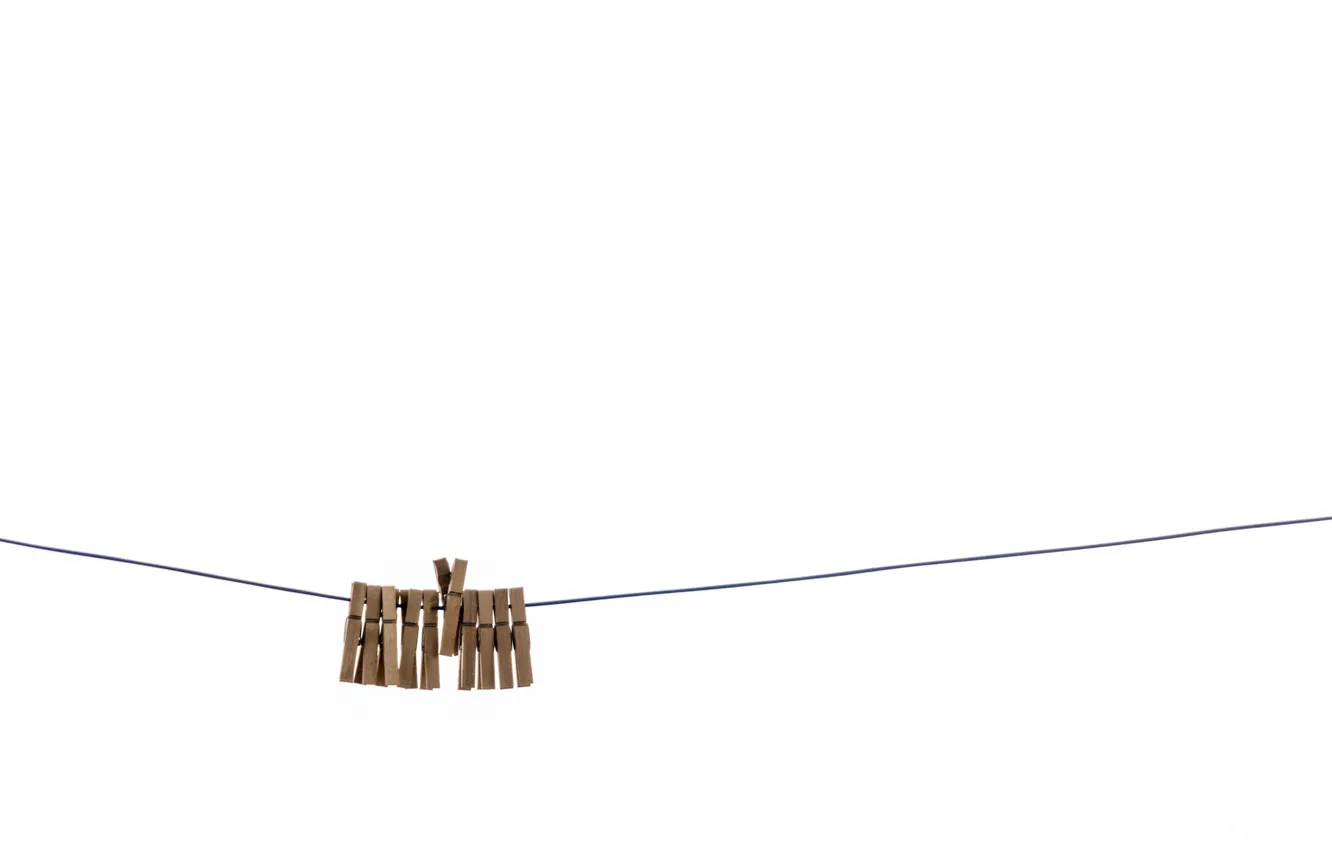 Photo wallpaper background, minimalism, clothespins