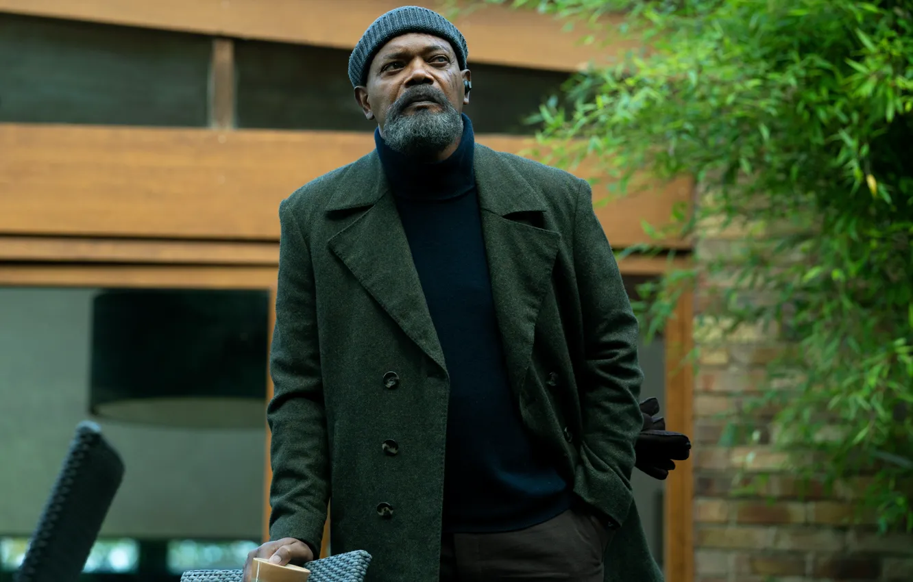 Photo wallpaper Nick Fury, Samuel L. Jackson, Marvel Studios, Secret Invasion