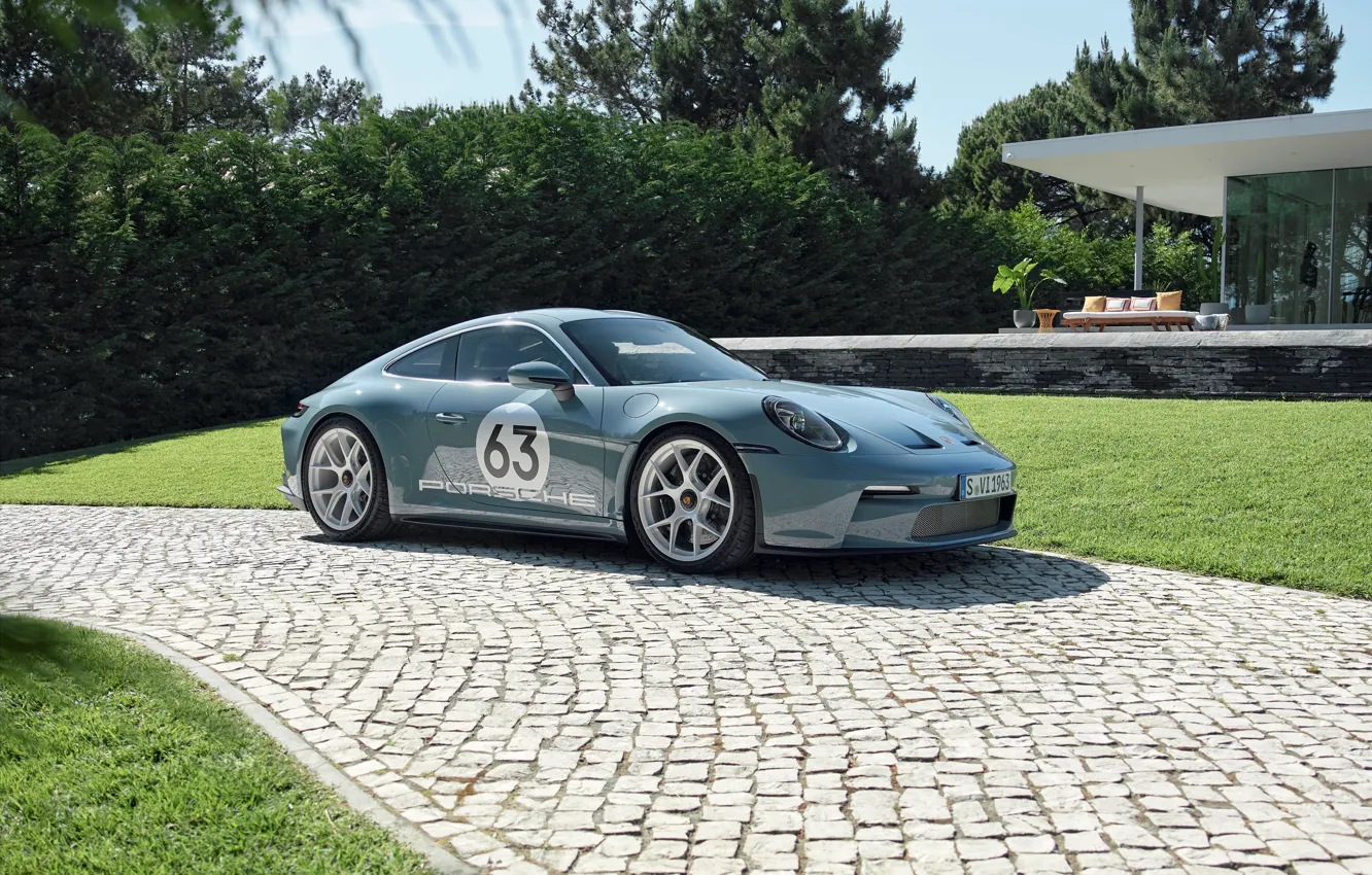 Photo wallpaper 911, Porsche, supercar, Porsche 911 S/T Heritage Design Package