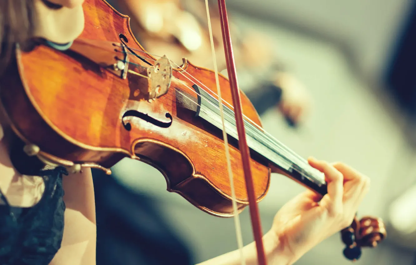 Photo wallpaper music, violin, concert