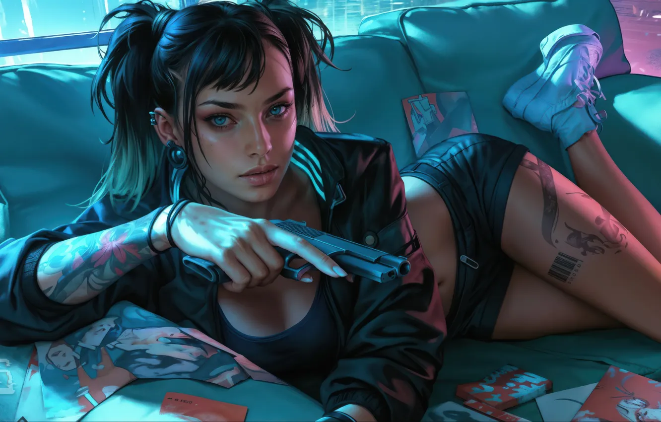 Photo wallpaper beauty, UNSTOPPABLE