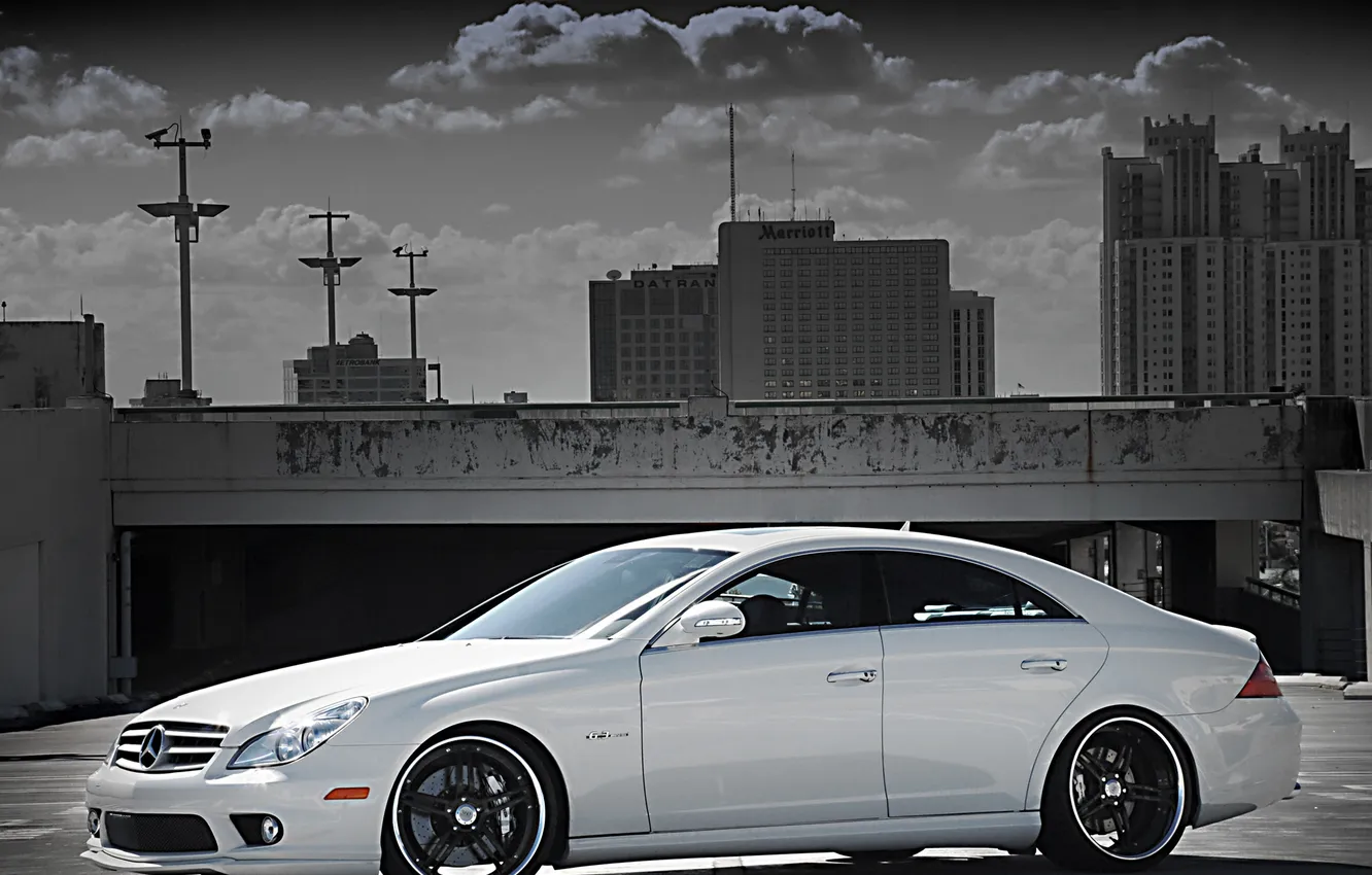 Photo wallpaper CLS, AMG, Mercedes Benz CLS