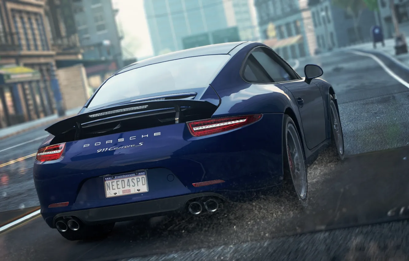 Photo wallpaper 911, Porsche, 2012, Need for Speed, most wanted, Carrera S, NSF, NFSMW