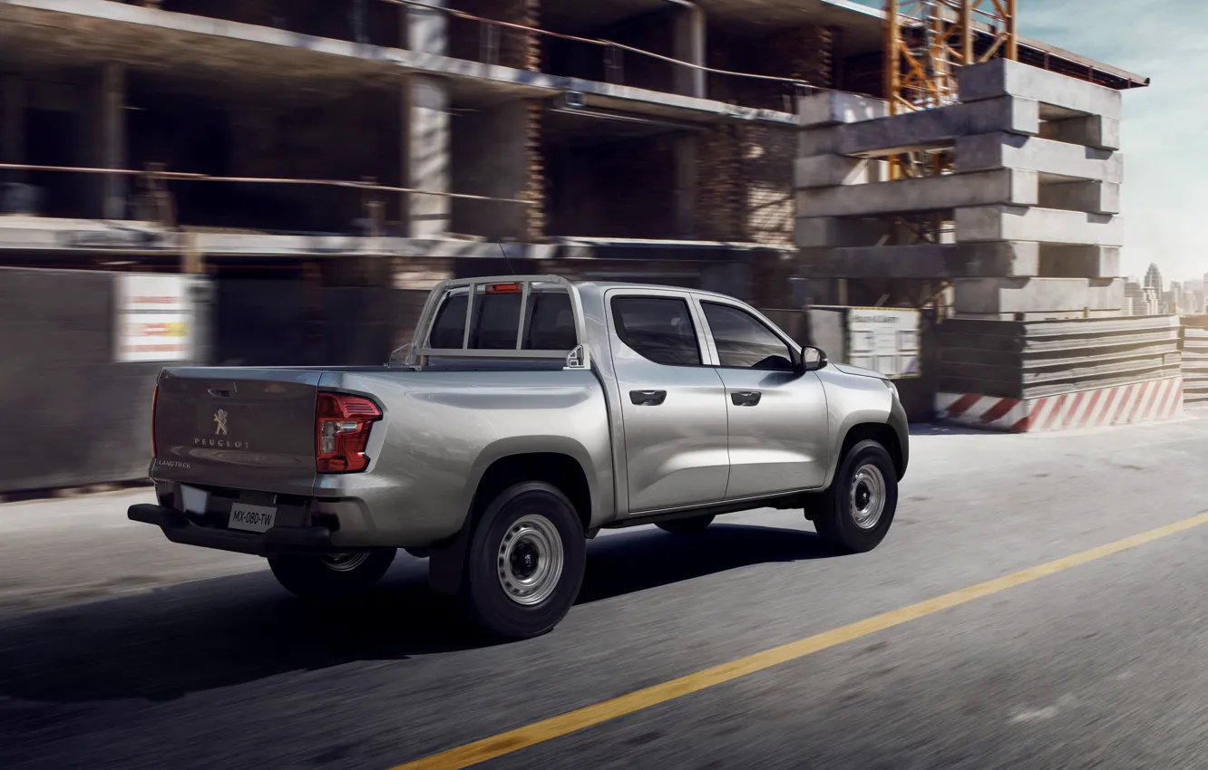 Photo wallpaper Peugeot, pickup, 2020, the site, Country trek, Changan Kaicene F70