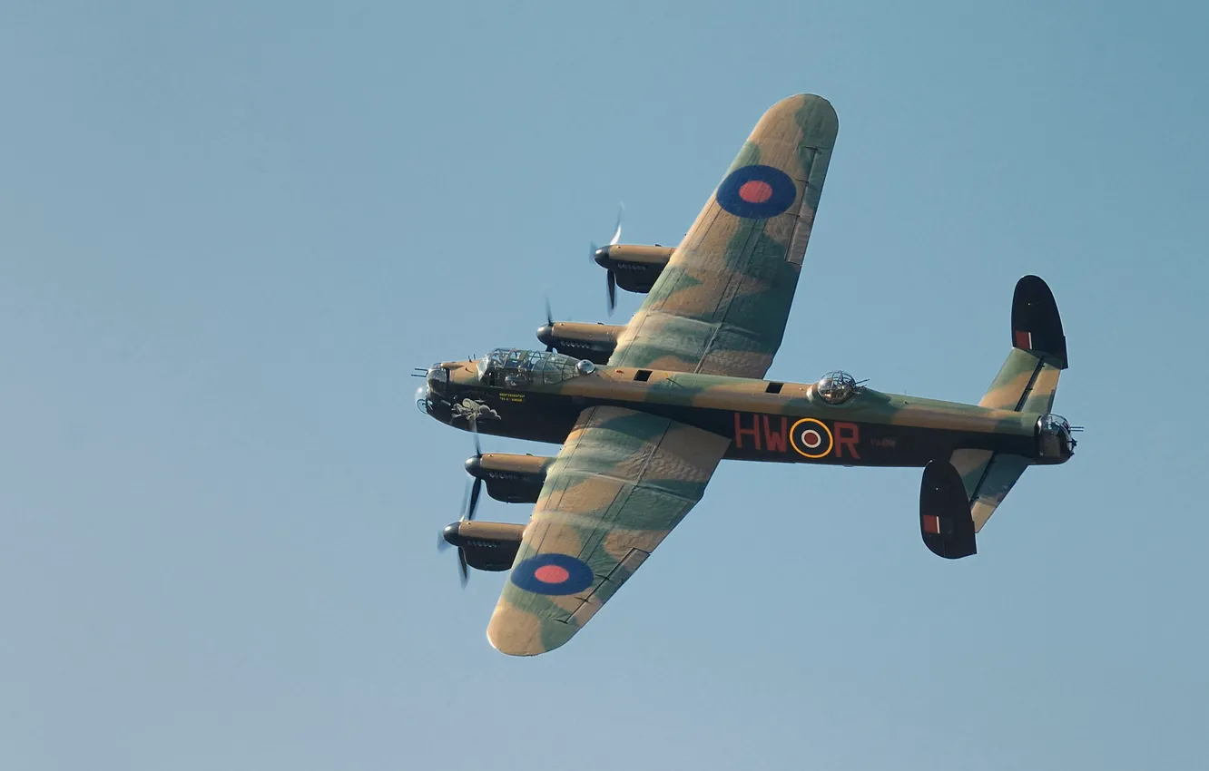 Photo wallpaper the sky, the plane, Avro Lancaster