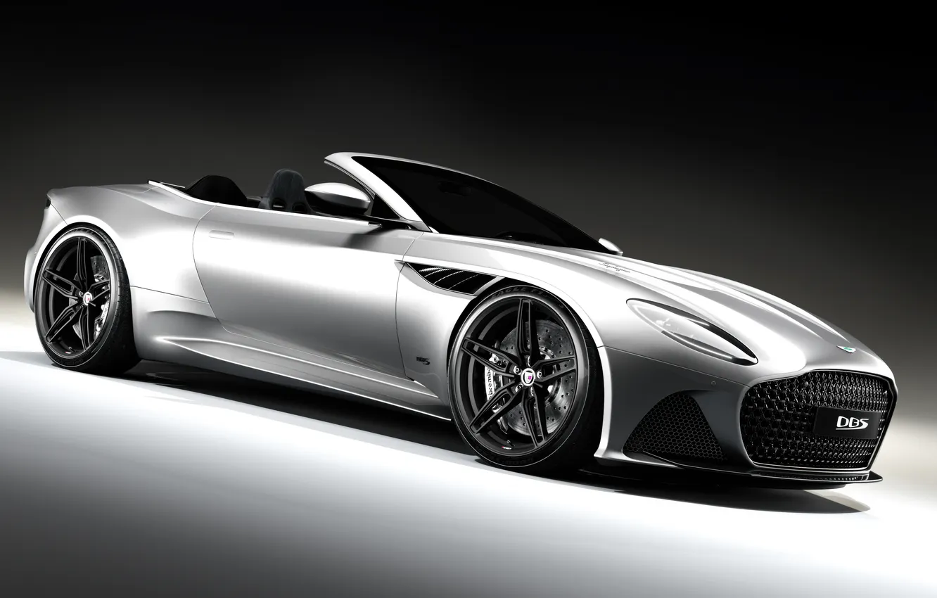 Photo wallpaper Aston Martin, side view, Front, Tuning Car, British Car, DBS Superleggera, 2024
