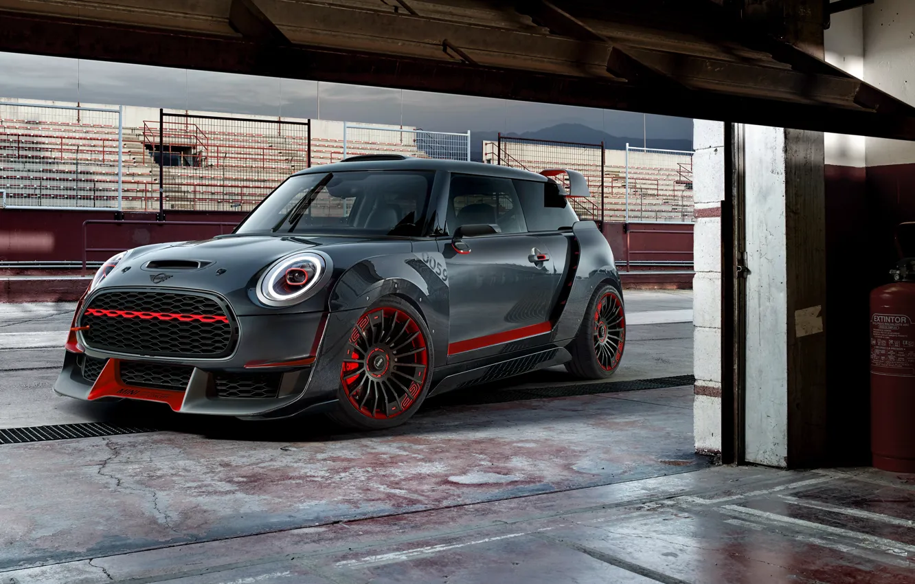 Photo wallpaper Concept, Mini, Cooper, 2017, John Cooper Works GP