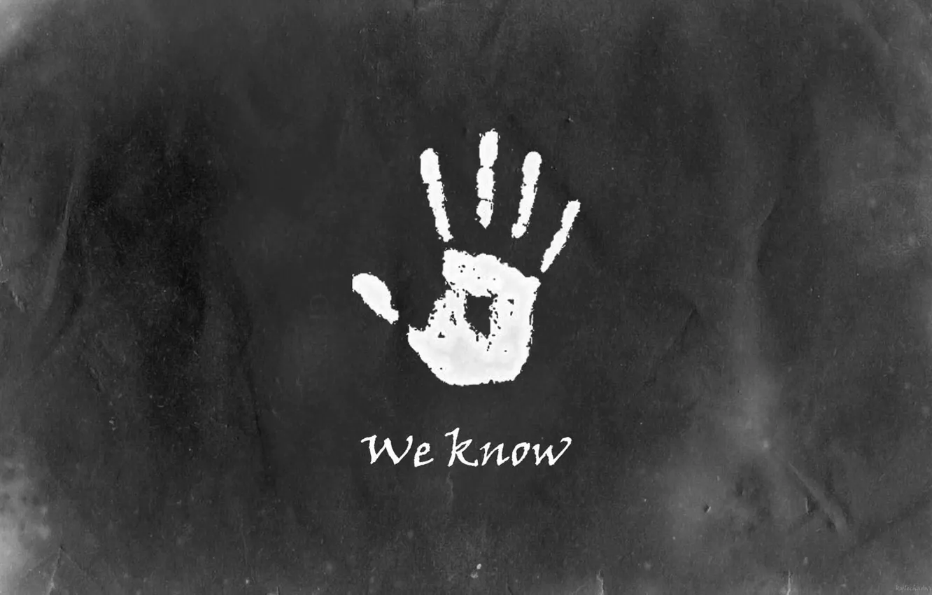 Photo wallpaper black, Skyrim, The Elder Scrolls, TESV, we know, TES5