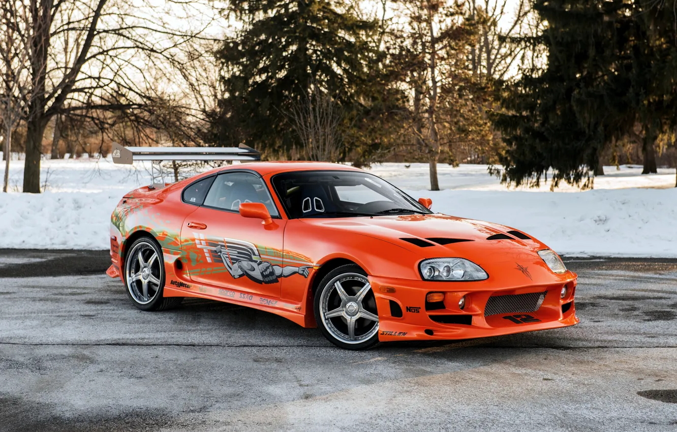 Photo wallpaper Toyota, Supra, Toyota, supra, the fast and the furious, The Fast and the Furious, 2001