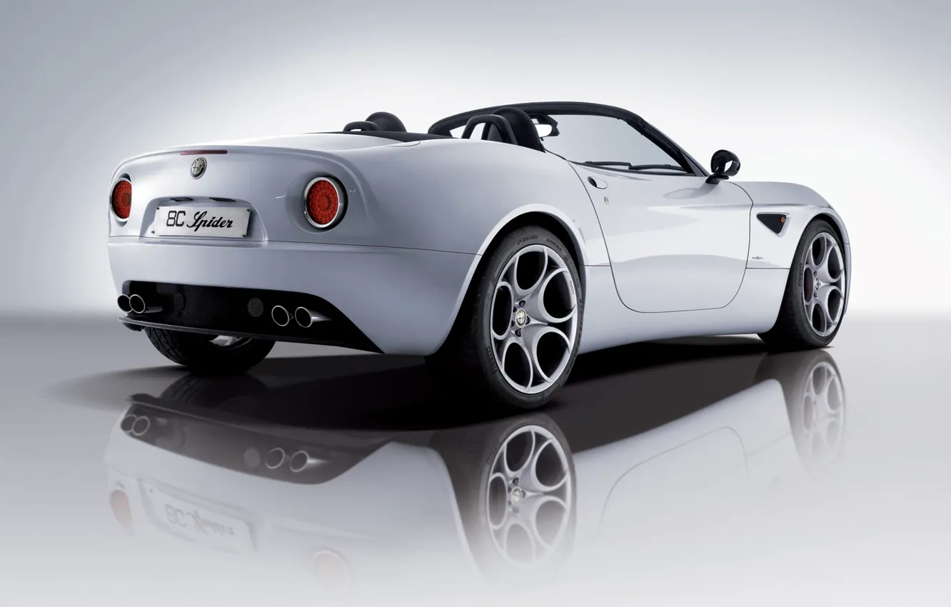 Photo wallpaper Alfa Romeo, Spider, Cabrio