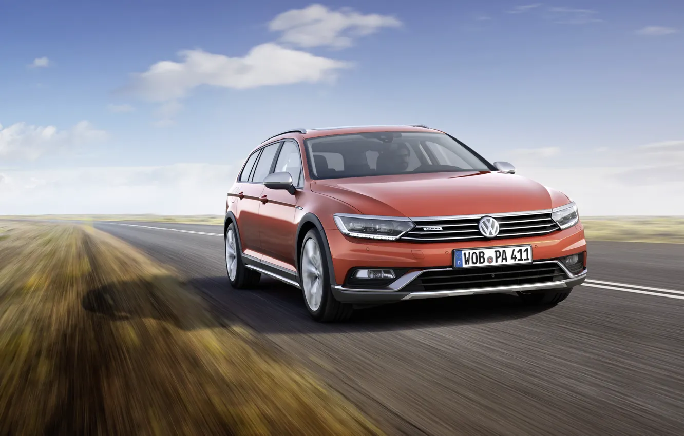 Photo wallpaper Volkswagen, Volkswagen, Passat, Passat, 2015, Alltrack