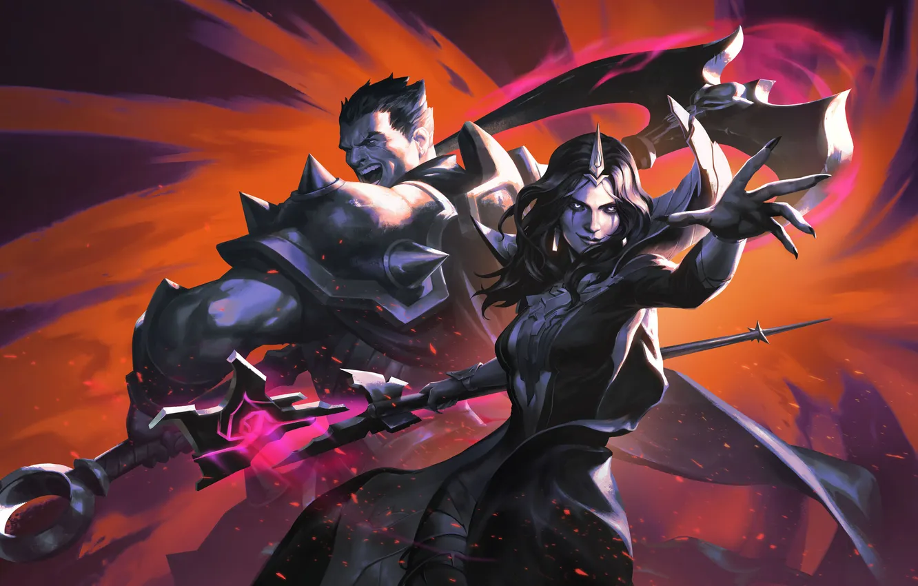 Photo wallpaper art, League of Legends, Envar Studio