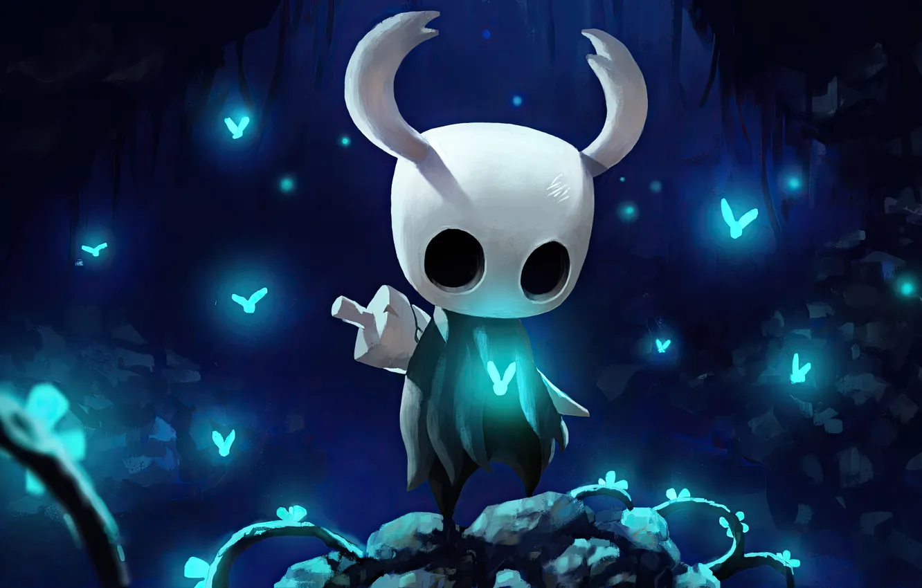 Photo wallpaper Halloween, holiday, Hollow Knight