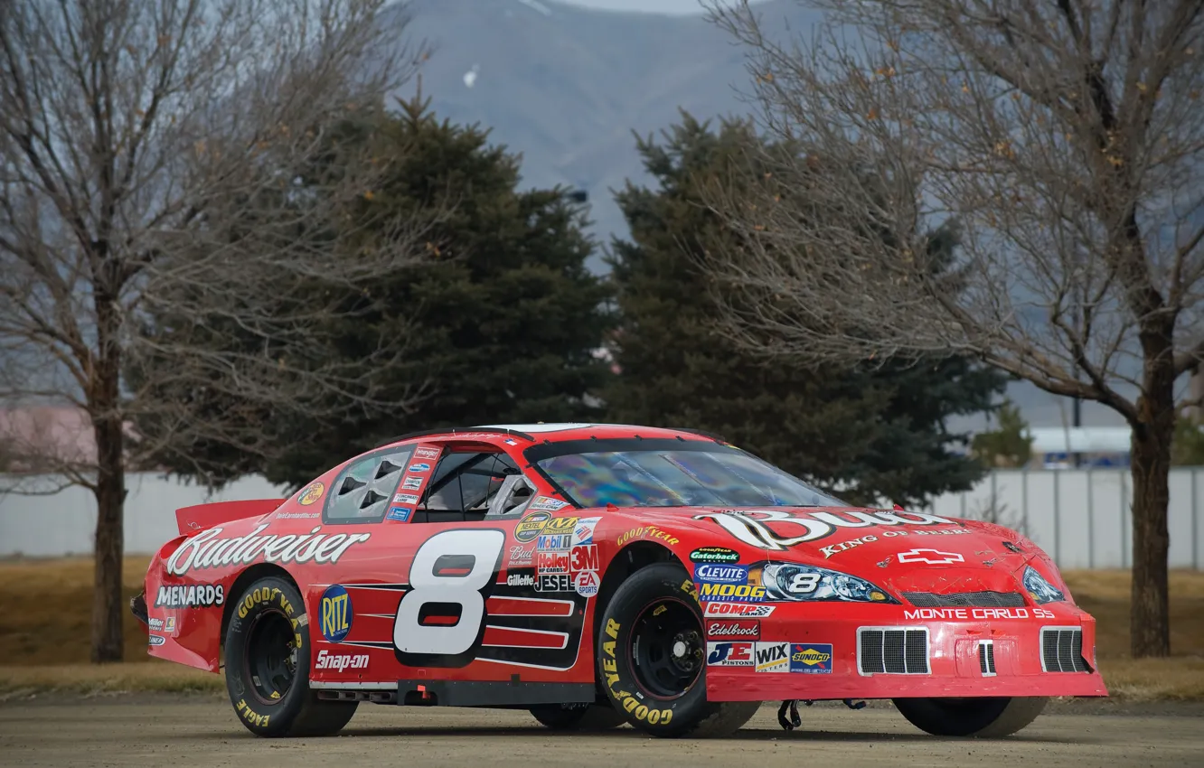 Photo wallpaper car, machine, auto, sport, race, chevrolet, nascar