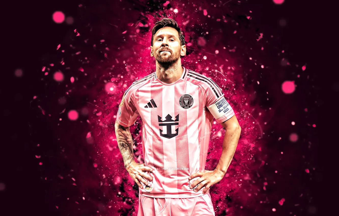 Photo wallpaper Legend, Lionel Messi, Messi, goat, MLS, Inter Miami
