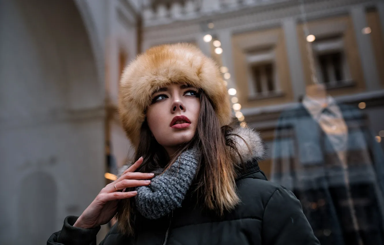 Photo wallpaper hat, sponge, curls, Disha Shemetova, Katherine Monich