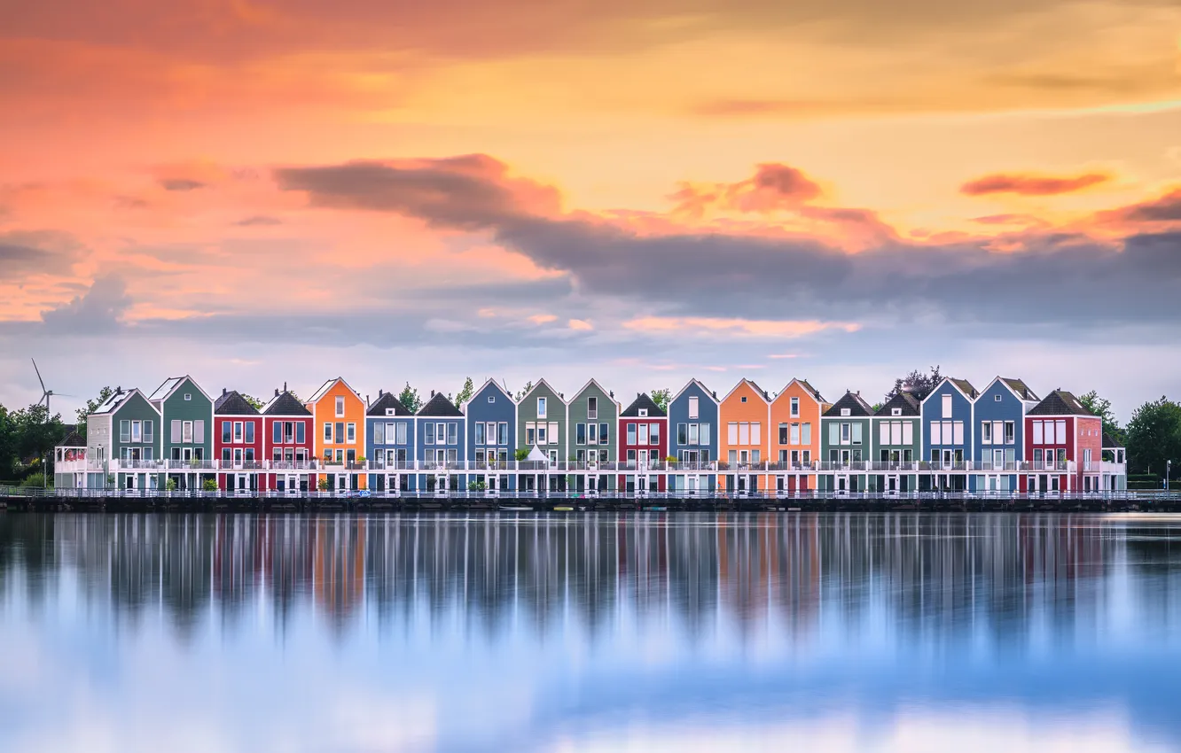 Photo wallpaper Netherlands, Utrecht, Houten