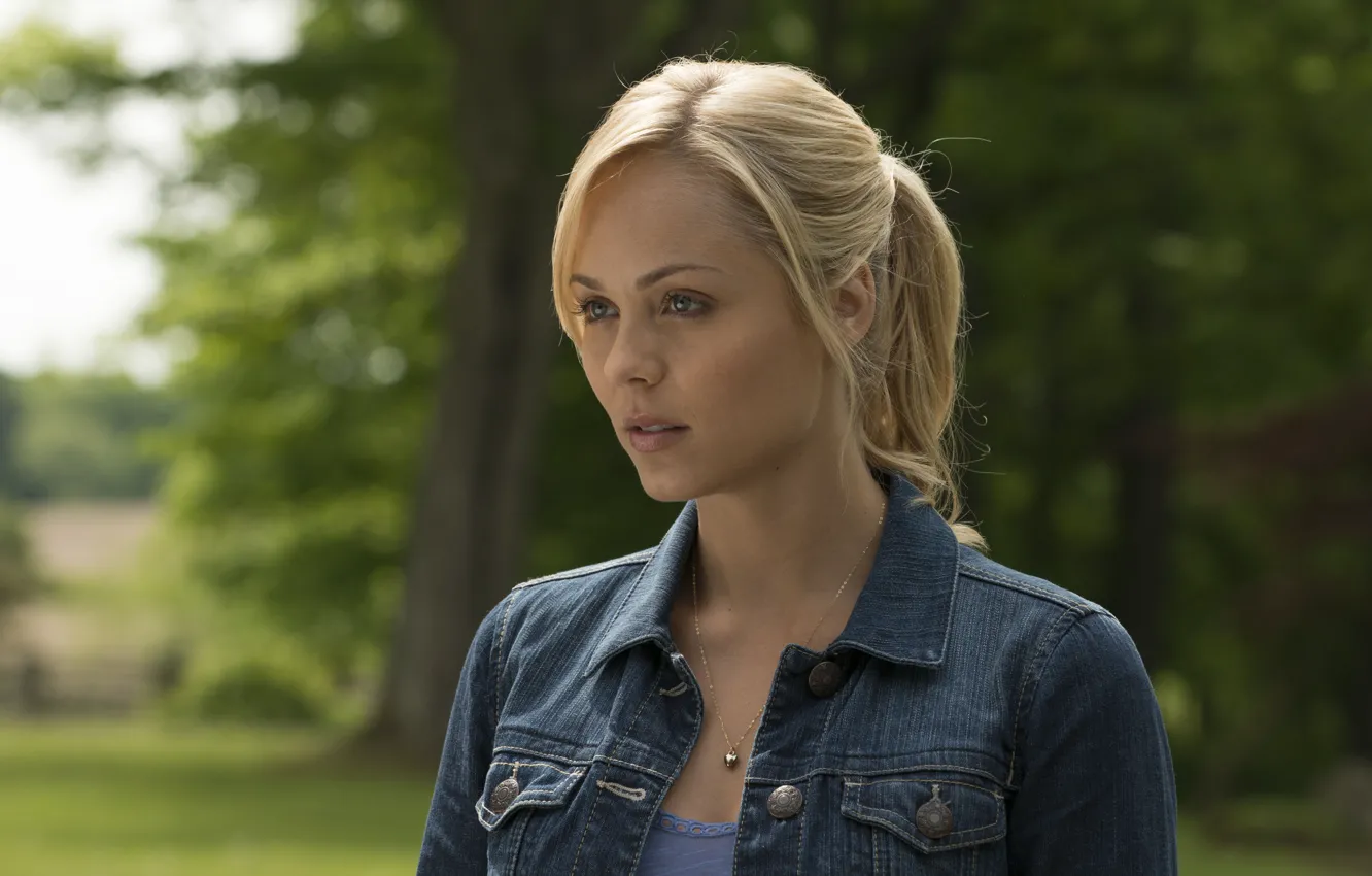 Photo wallpaper actress, blonde, the series, dzhinsovka, Laura Vandervoort, Laura Vandervoort, Bitten, Ask