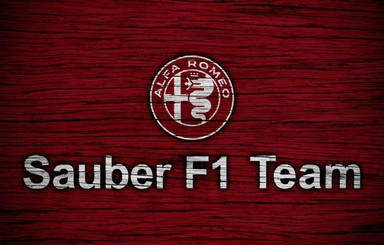 Photo wallpaper wallpaper, logo, Formula 1, Sport, Alfa Romeo Sauber