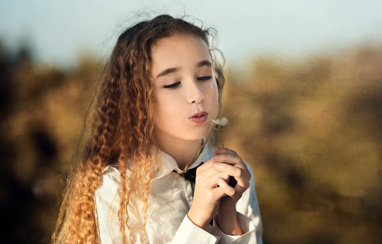 Photo wallpaper portrait, girl, Alba