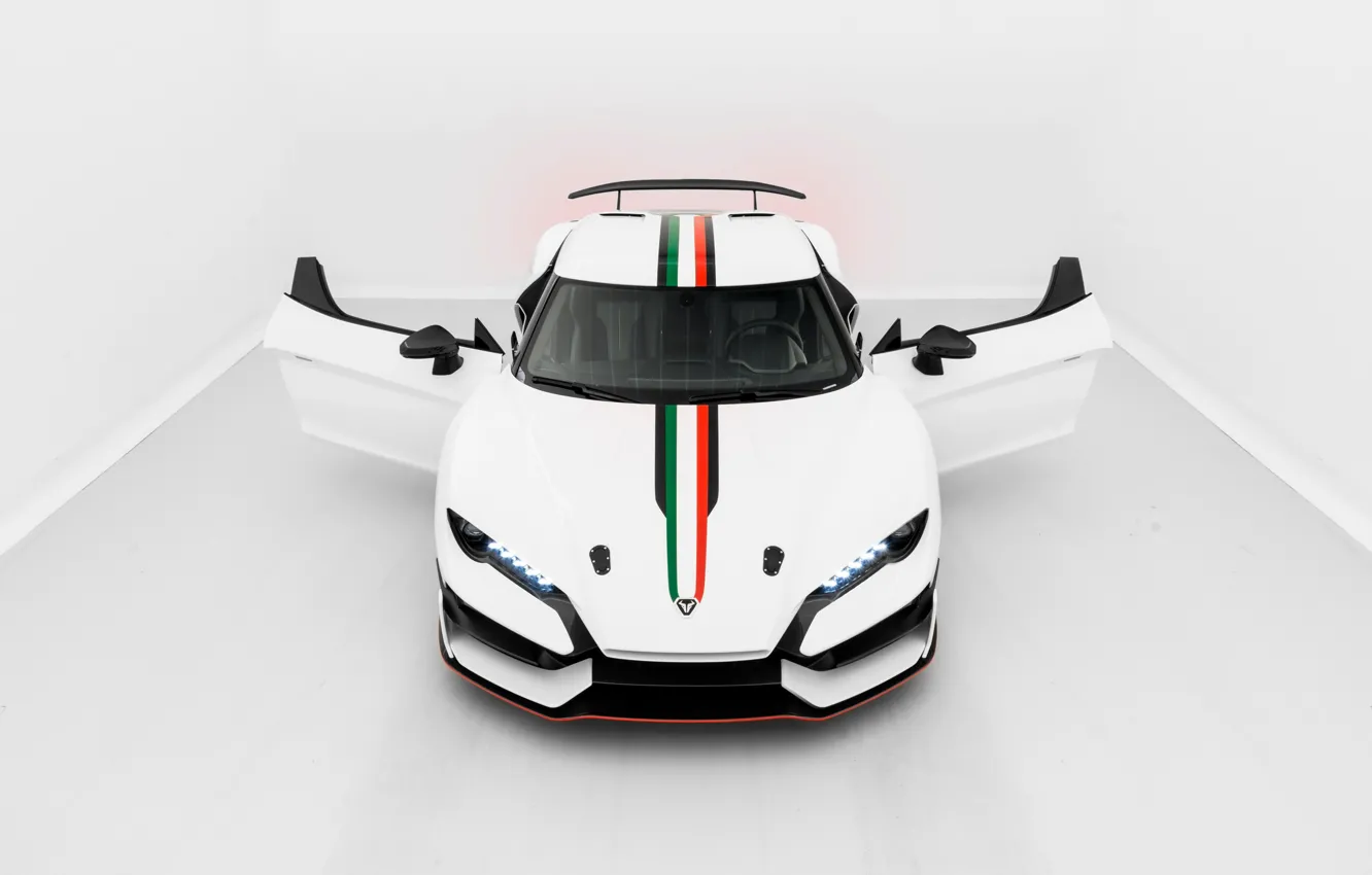 Photo wallpaper the door, supercar, 2018, ItalDesign, Zerouno