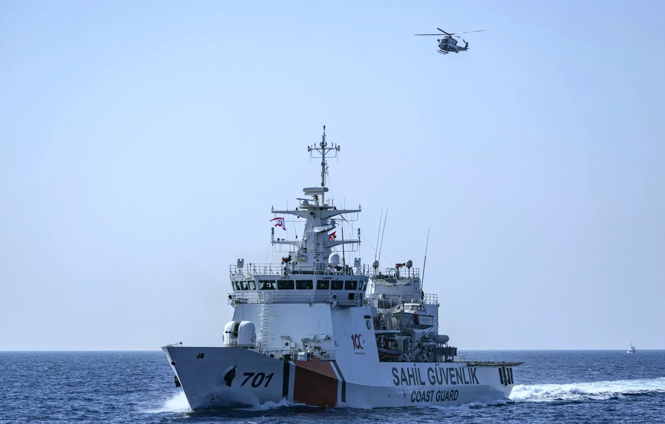 Photo wallpaper Turkey, the coast guard, SG 701, TCSG DOST