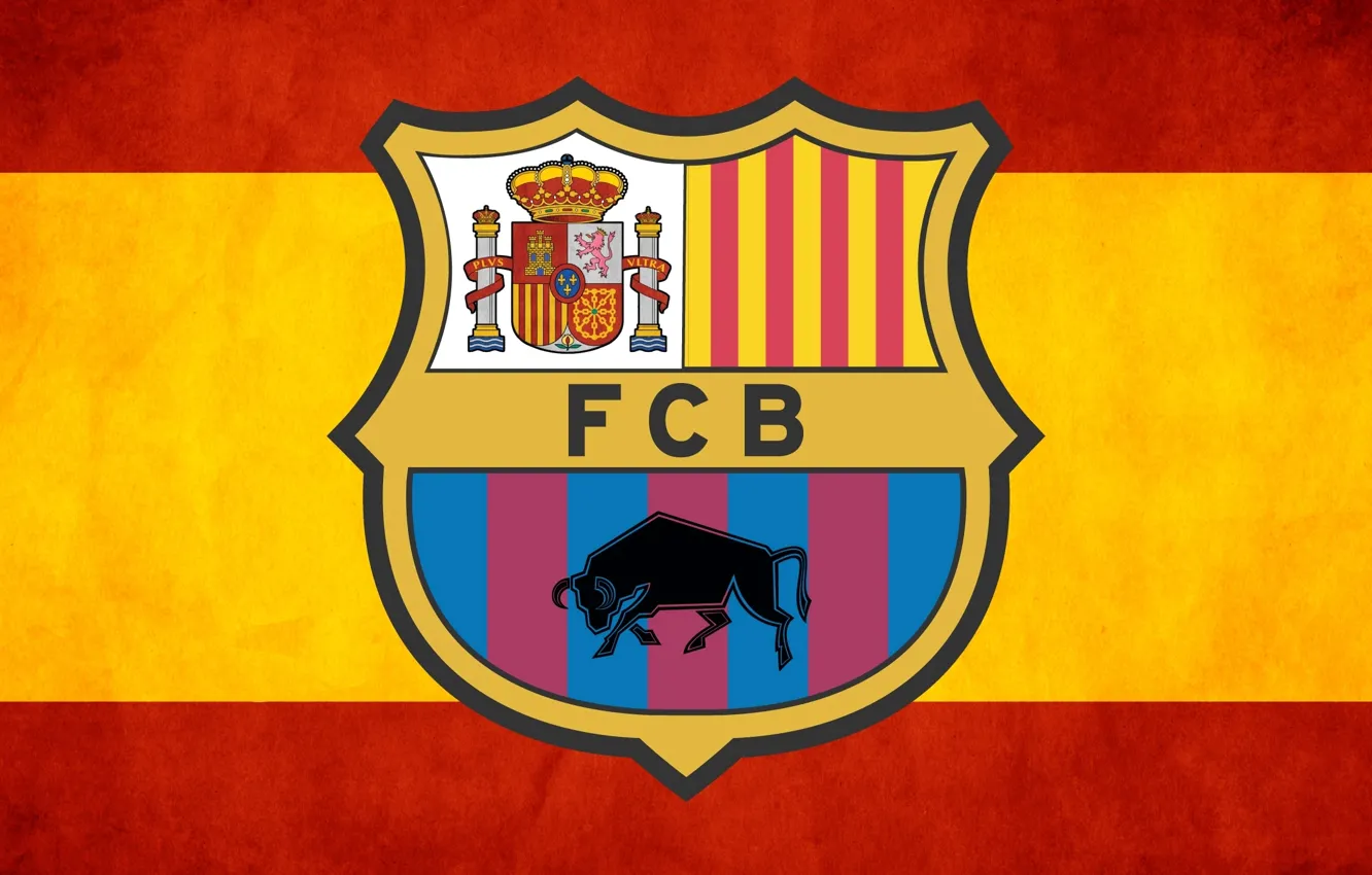 Photo wallpaper club, emblem, logo, Spain, club, bull, Leopard, Spain